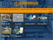 Tablet Screenshot of komodus.pl